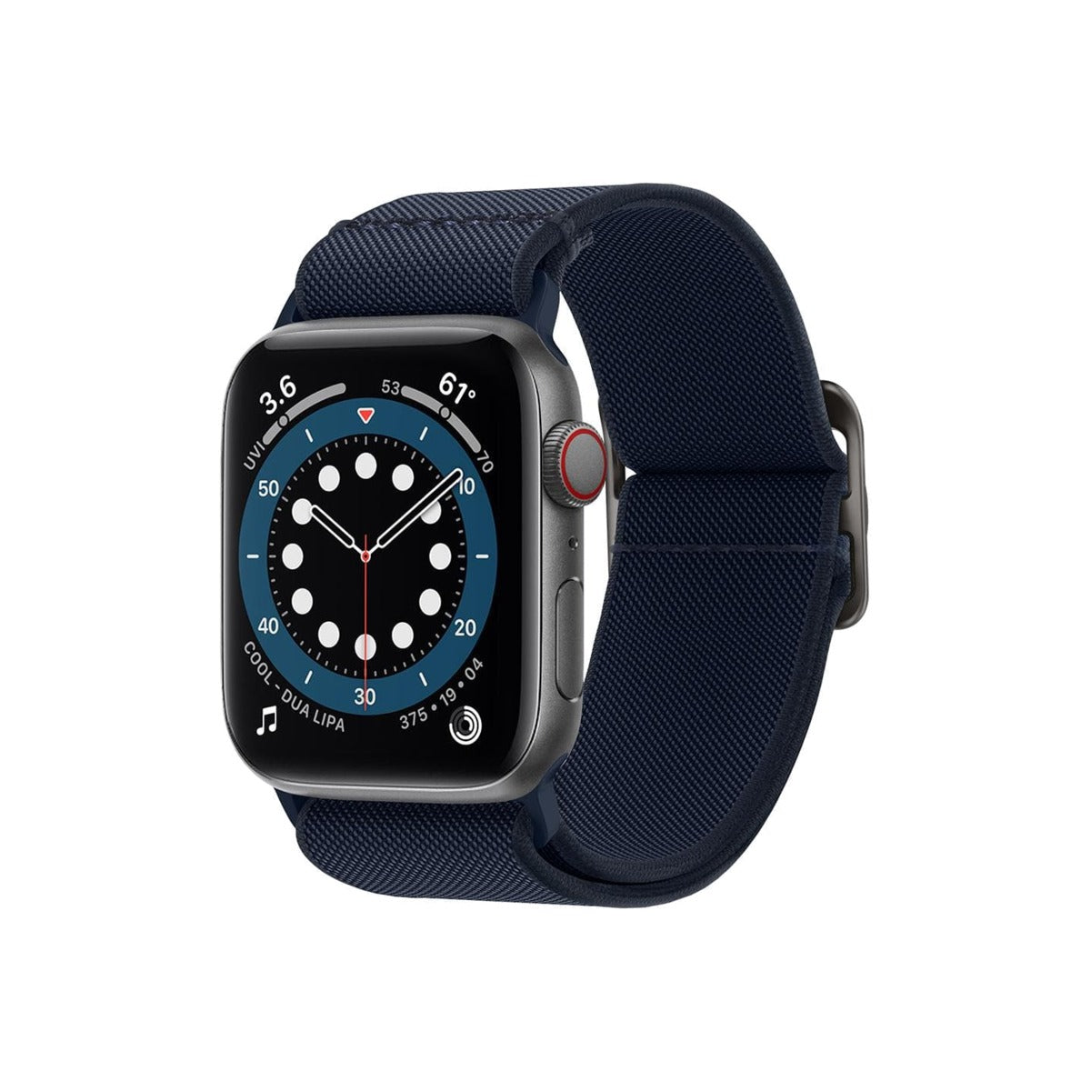Řemínek pro Apple Watch 42/44/45/49mm Spigen Lite Fit - modrý - bonami.click