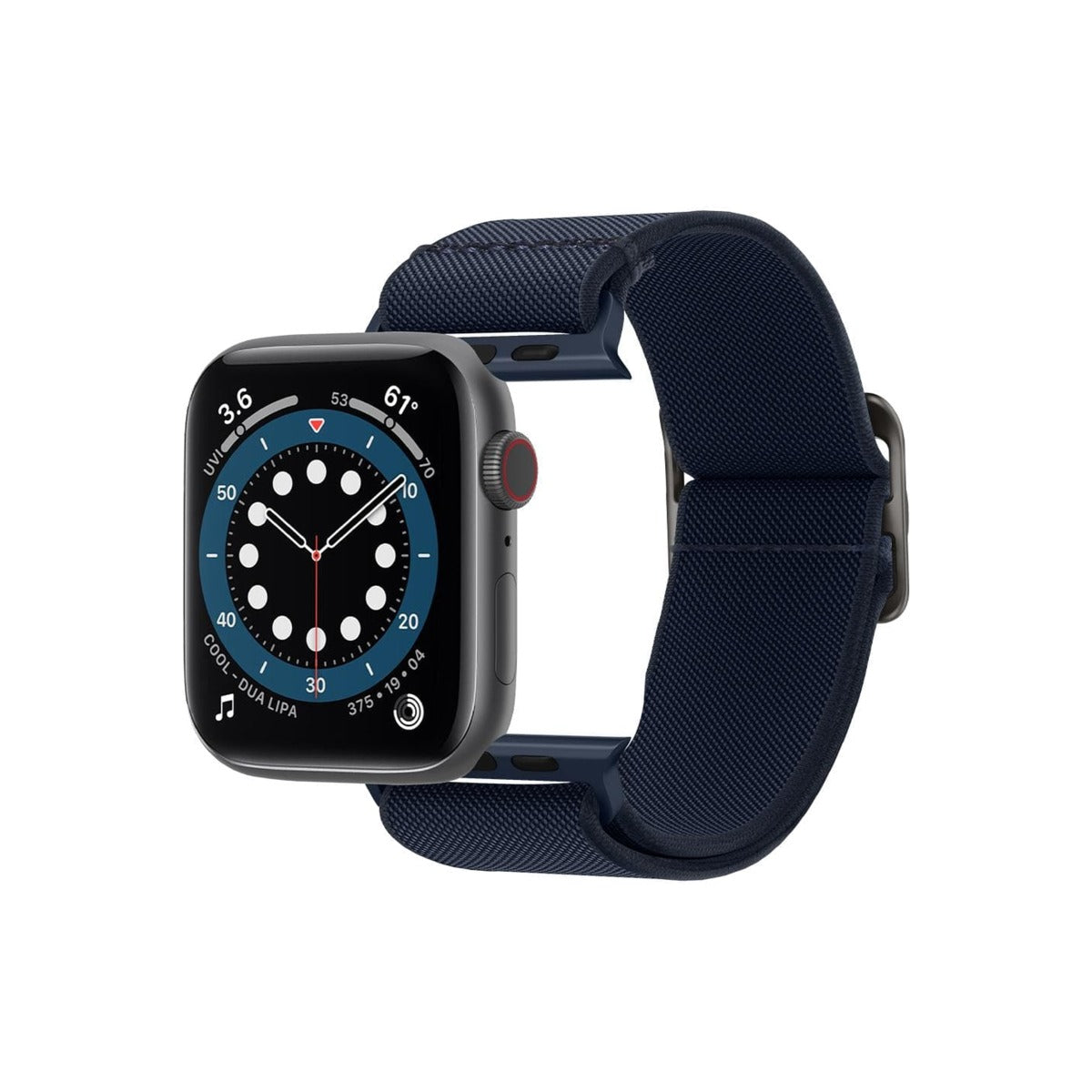 Řemínek pro Apple Watch 42/44/45/49mm Spigen Lite Fit - modrý - bonami.click