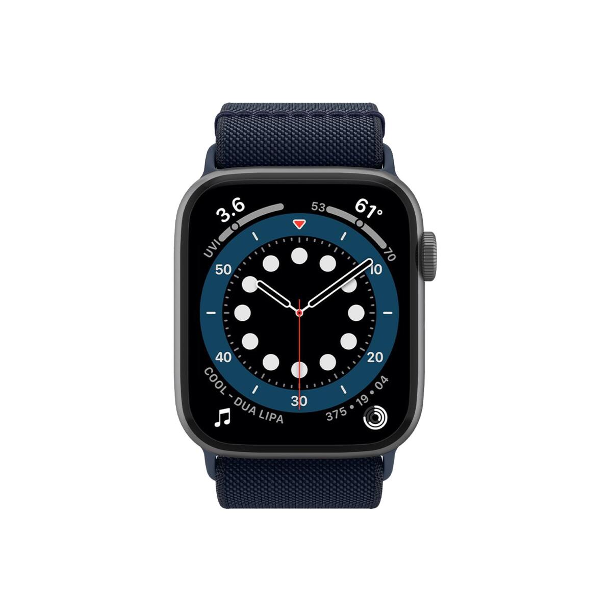 Řemínek pro Apple Watch 42/44/45/49mm Spigen Lite Fit - modrý - bonami.click