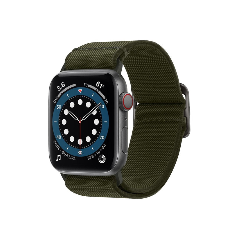 Řemínek pro Apple Watch 42/44/45/49mm Spigen Lite Fit - khaki - bonami.click