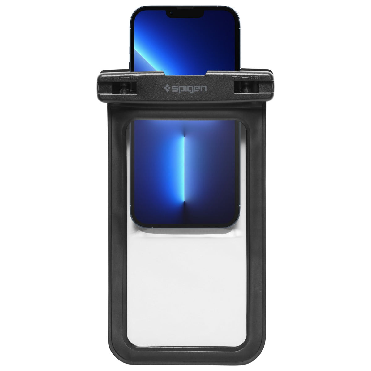Vodotěsné univerzální pouzdro Spigen A601 - černé - bonami.click