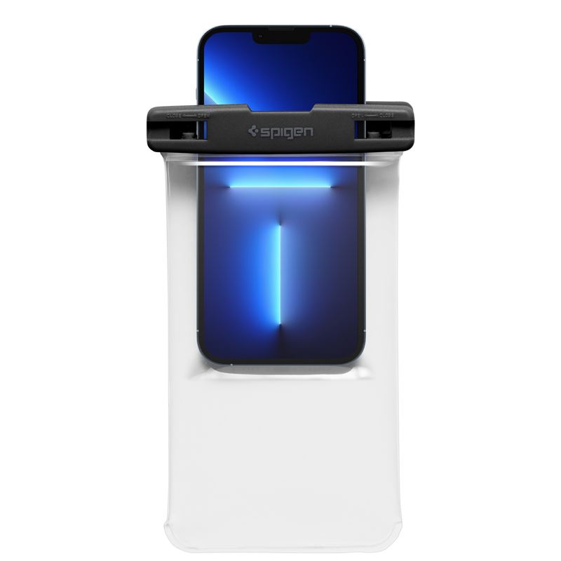 Vodotěsné univerzální pouzdro Spigen A601 - průhledné - bonami.click