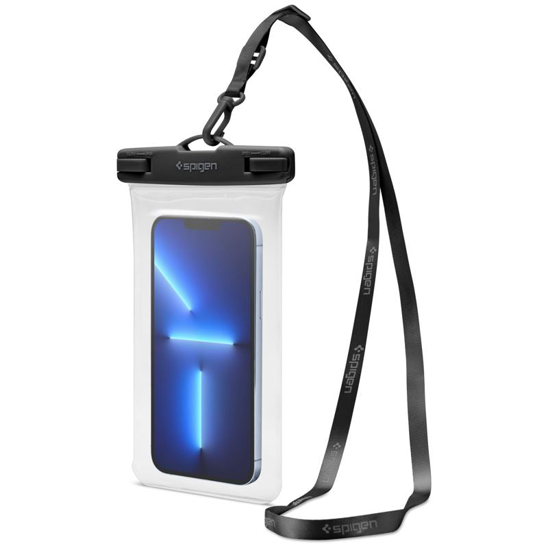 Vodotěsné univerzální pouzdro Spigen A601 - průhledné - bonami.click
