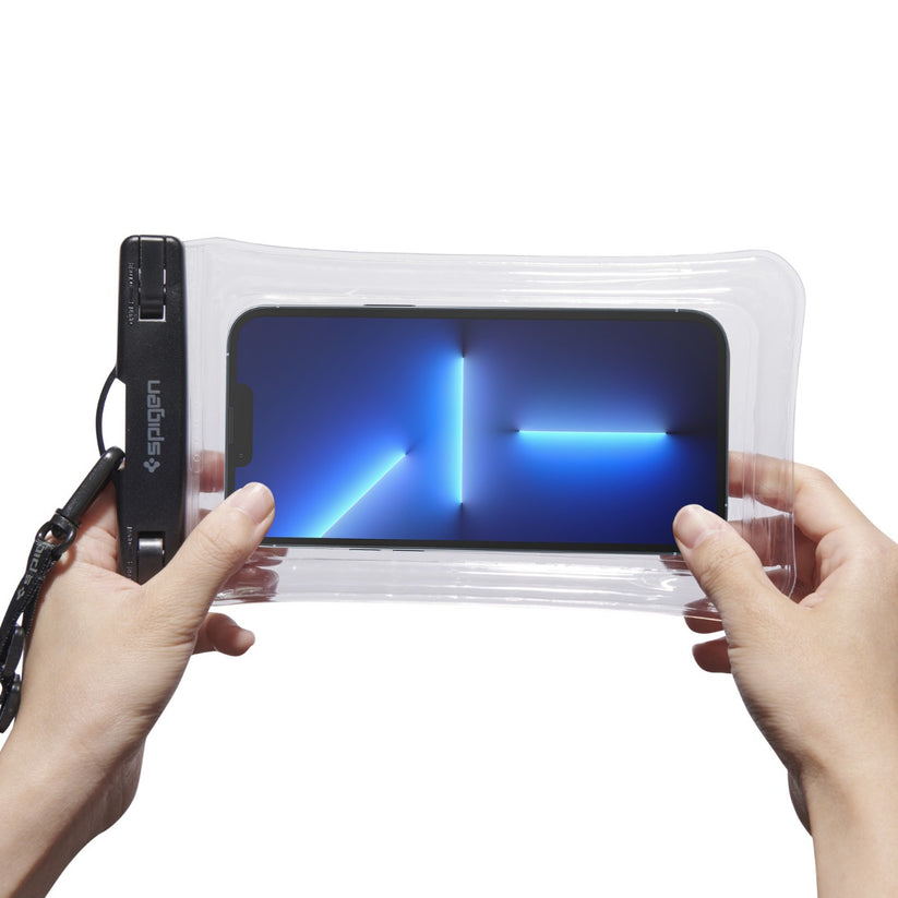 Vodotěsné plovoucí pouzdro Spigen Aqua Shield A610 - průhledné - bonami.click