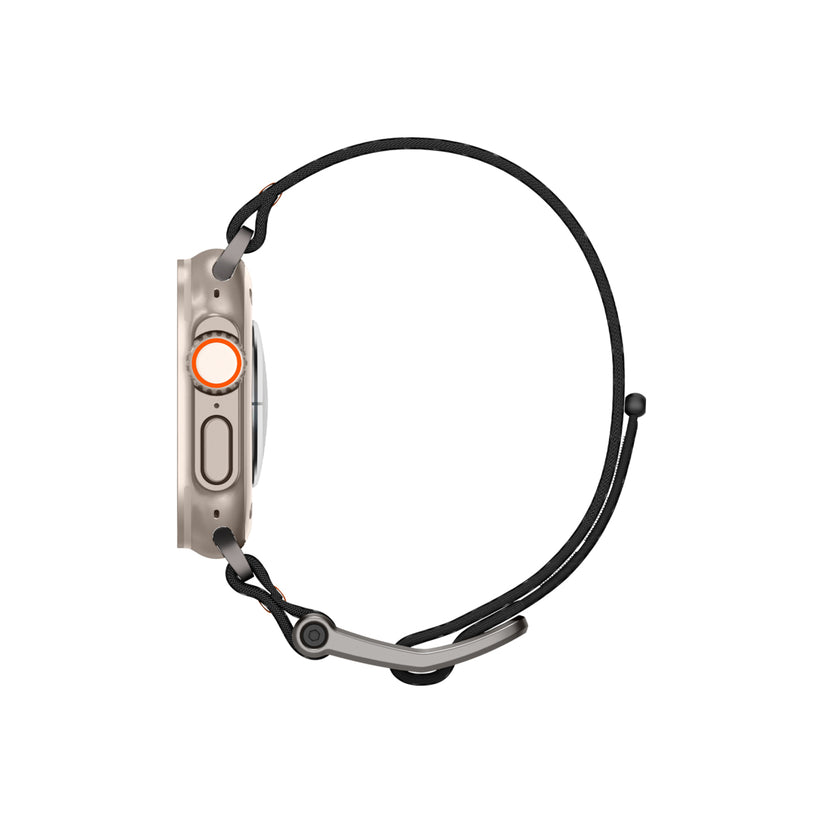 Řemínek pro Apple Watch 42/44/45/49 mm Spigen DuraPro Flex Ultra Band - černý - bonami.click