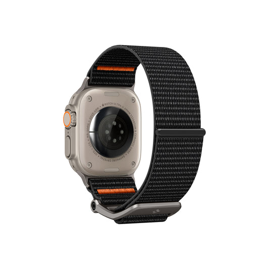 Řemínek pro Apple Watch 42/44/45/49 mm Spigen DuraPro Flex Ultra Band - černý - bonami.click