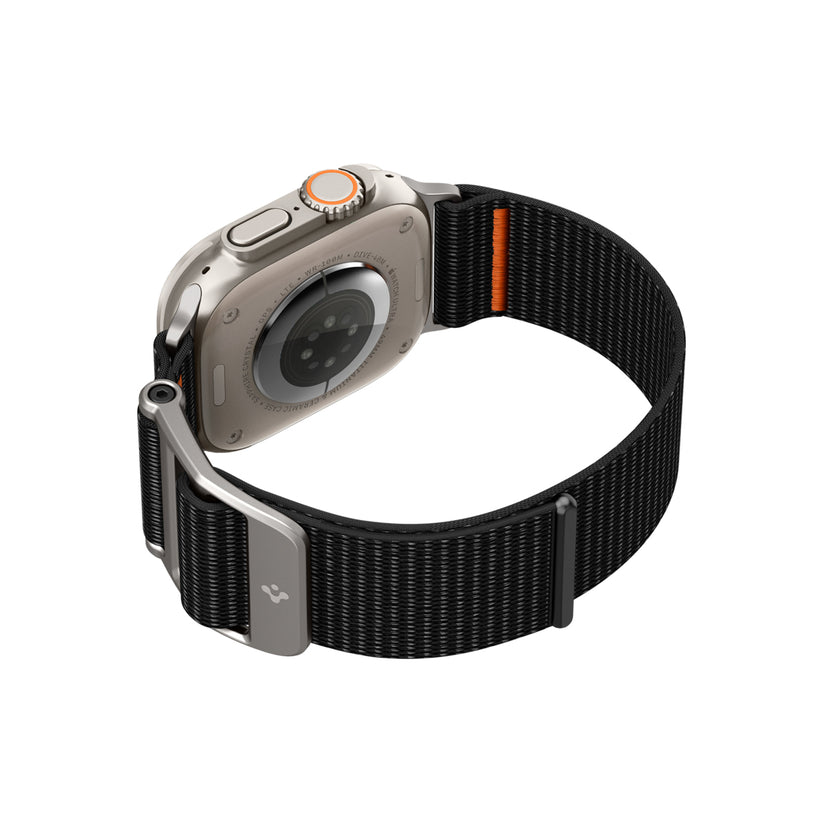 Řemínek pro Apple Watch 42/44/45/49 mm Spigen DuraPro Flex Ultra Band - černý - bonami.click