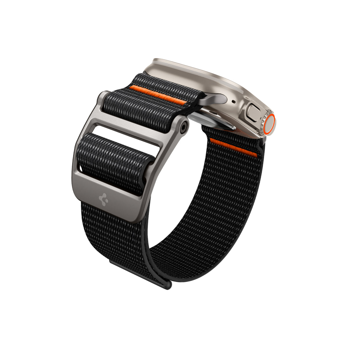 Řemínek pro Apple Watch 42/44/45/49 mm Spigen DuraPro Flex Ultra Band - černý - bonami.click