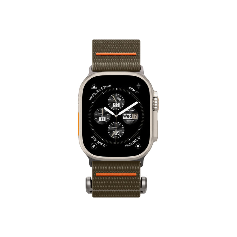 Řemínek pro Apple Watch 42/44/45/49 mm Spigen DuraPro Flex Ultra Band - zelený - bonami.click