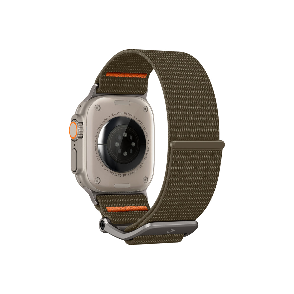Řemínek pro Apple Watch 42/44/45/49 mm Spigen DuraPro Flex Ultra Band - zelený - bonami.click