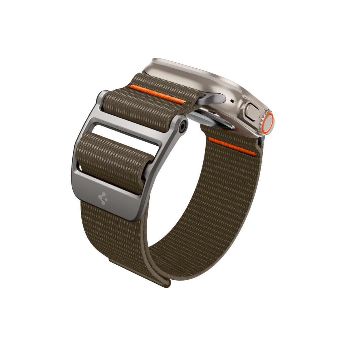 Řemínek pro Apple Watch 42/44/45/49 mm Spigen DuraPro Flex Ultra Band - zelený - bonami.click