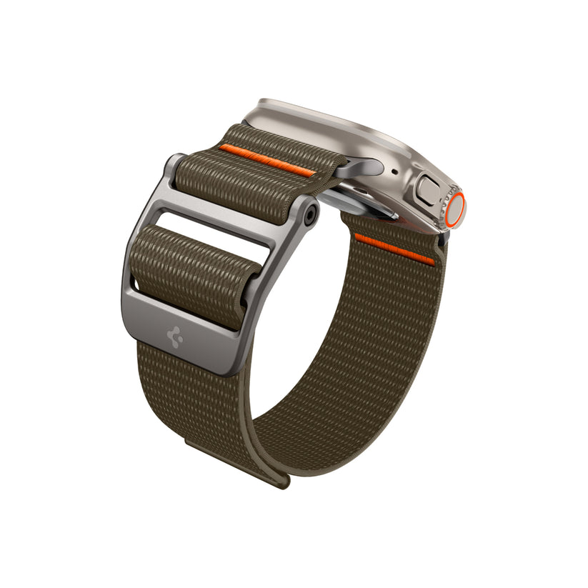 Řemínek pro Apple Watch 42/44/45/49 mm Spigen DuraPro Flex Ultra Band - zelený - bonami.click