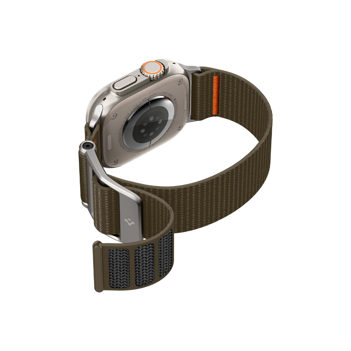 Řemínek pro Apple Watch 42/44/45/49 mm Spigen DuraPro Flex Ultra Band - zelený - bonami.click