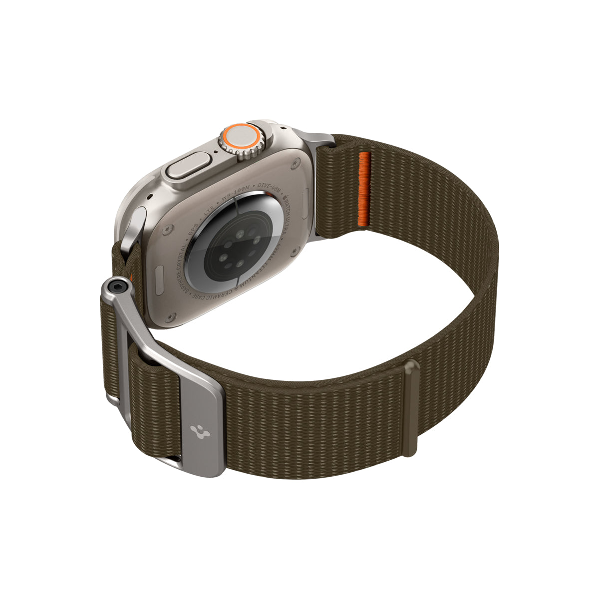 Řemínek pro Apple Watch 42/44/45/49 mm Spigen DuraPro Flex Ultra Band - zelený - bonami.click