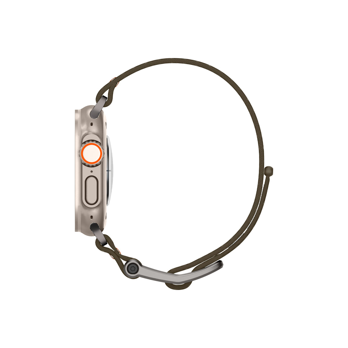 Řemínek pro Apple Watch 42/44/45/49 mm Spigen DuraPro Flex Ultra Band - zelený - bonami.click
