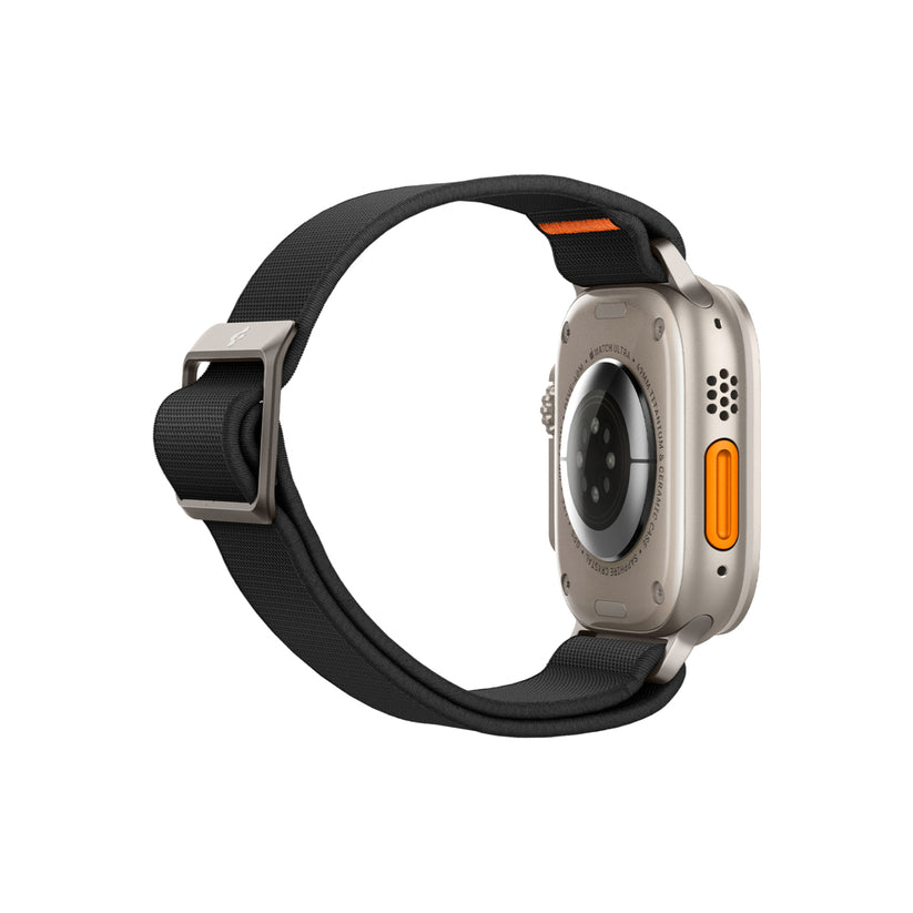 Řemínek pro Apple Watch 42/44/45/49mm Spigen Lite Fit Ultra - černý - bonami.click