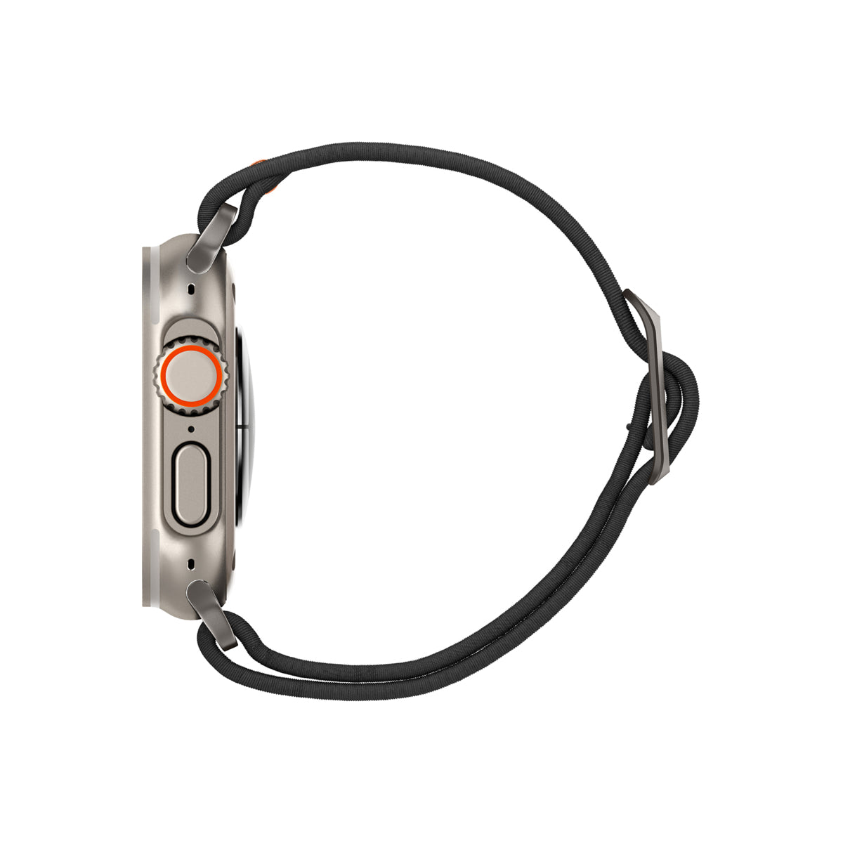 Řemínek pro Apple Watch 42/44/45/49mm Spigen Lite Fit Ultra - černý - bonami.click