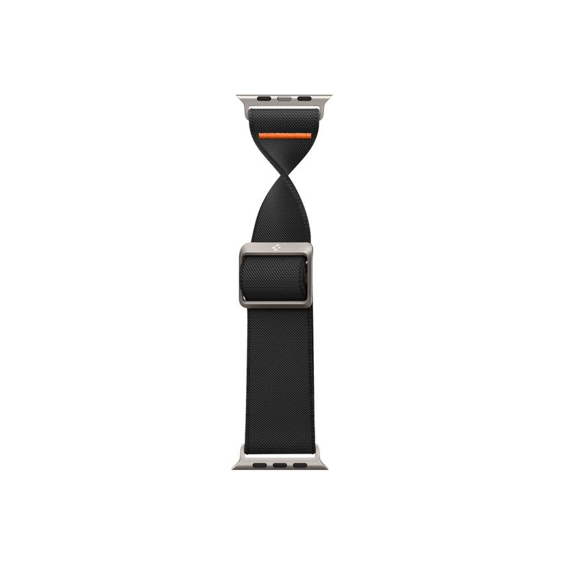 Řemínek pro Apple Watch 42/44/45/49mm Spigen Lite Fit Ultra - černý - bonami.click