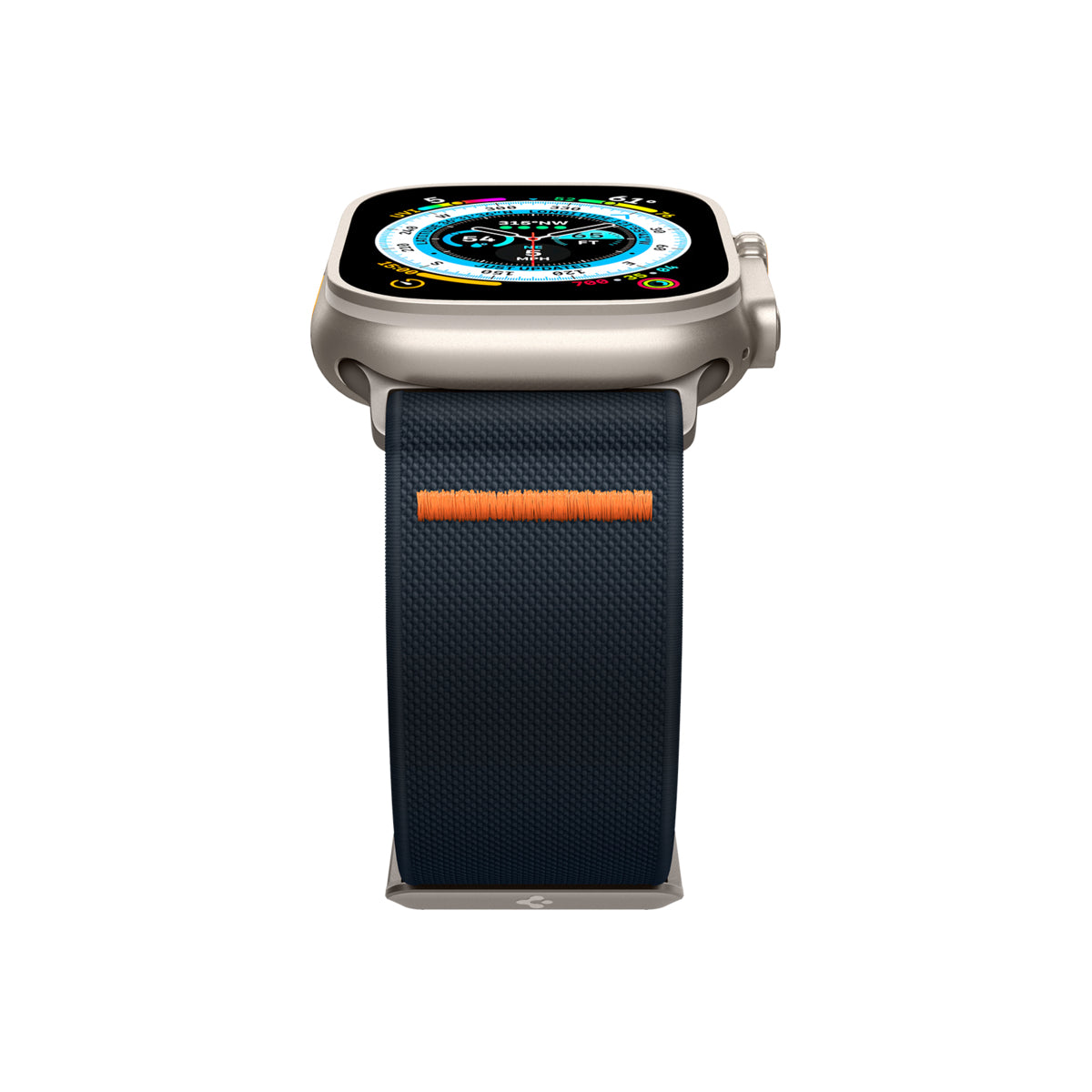 Řemínek pro Apple Watch 42/44/45/49mm Spigen Lite Fit Ultra - modrý - bonami.click