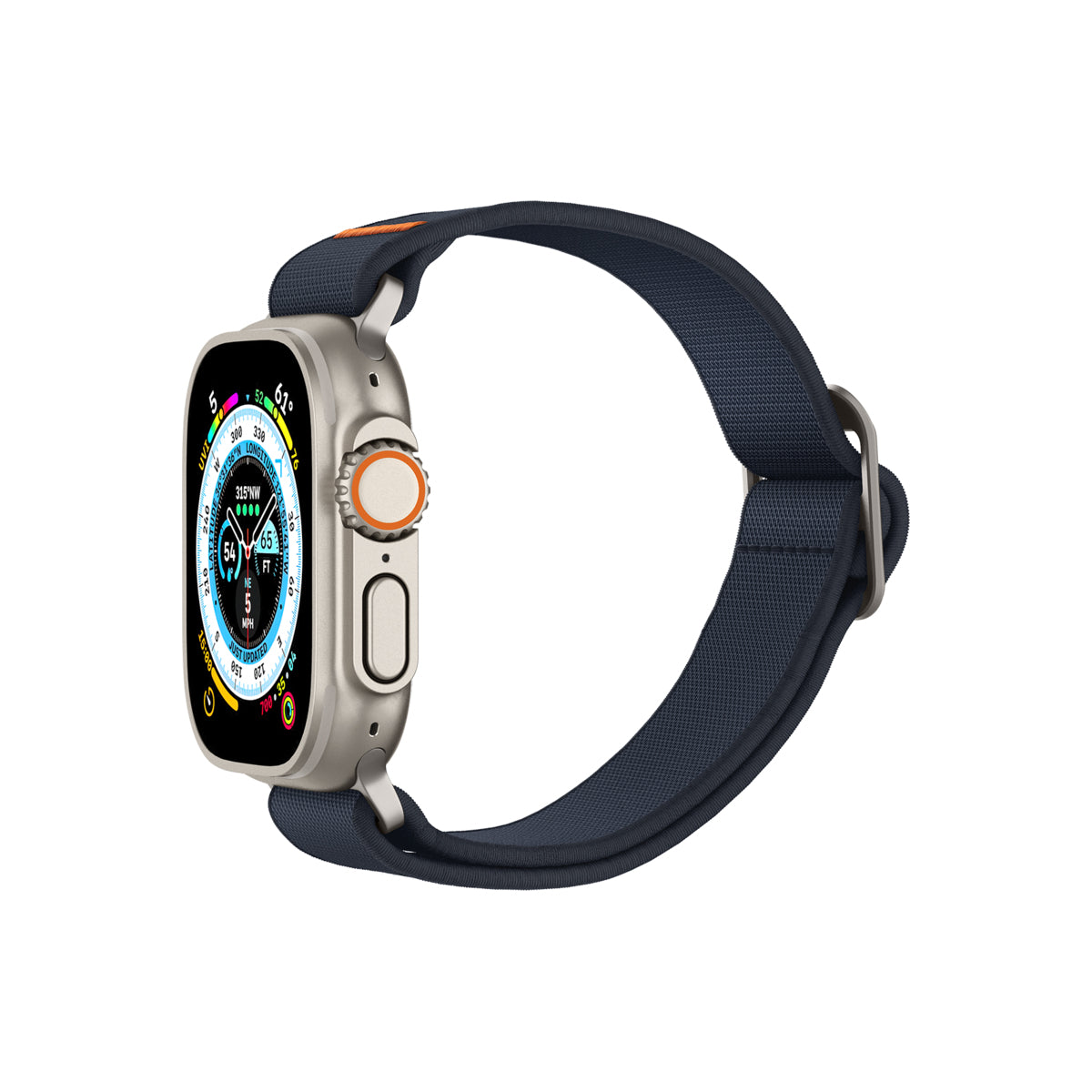 Řemínek pro Apple Watch 42/44/45/49mm Spigen Lite Fit Ultra - modrý - bonami.click