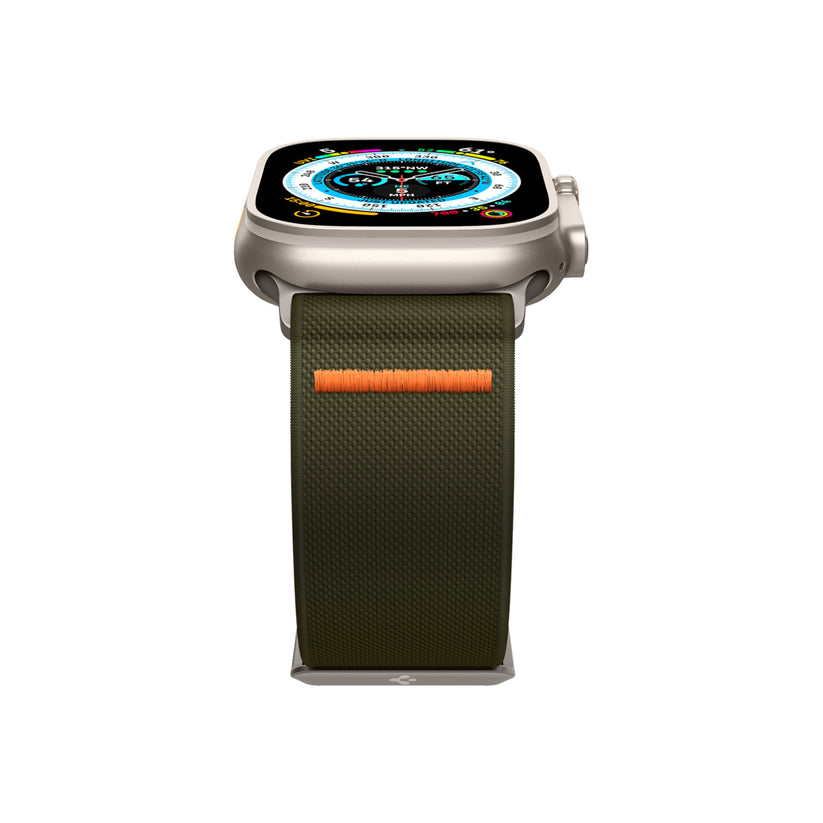 Řemínek pro Apple Watch 42/44/45/49mm Spigen Lite Fit Ultra - khaki - bonami.click