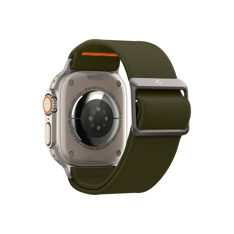 Řemínek pro Apple Watch 42/44/45/49mm Spigen Lite Fit Ultra - khaki - bonami.click