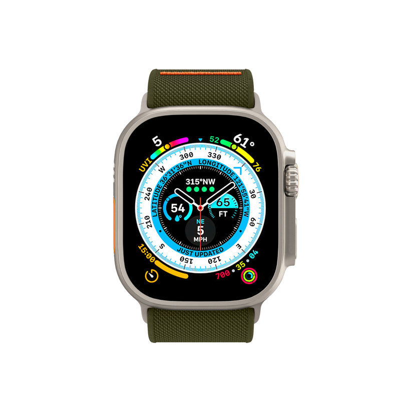 Řemínek pro Apple Watch 42/44/45/49mm Spigen Lite Fit Ultra - khaki - bonami.click