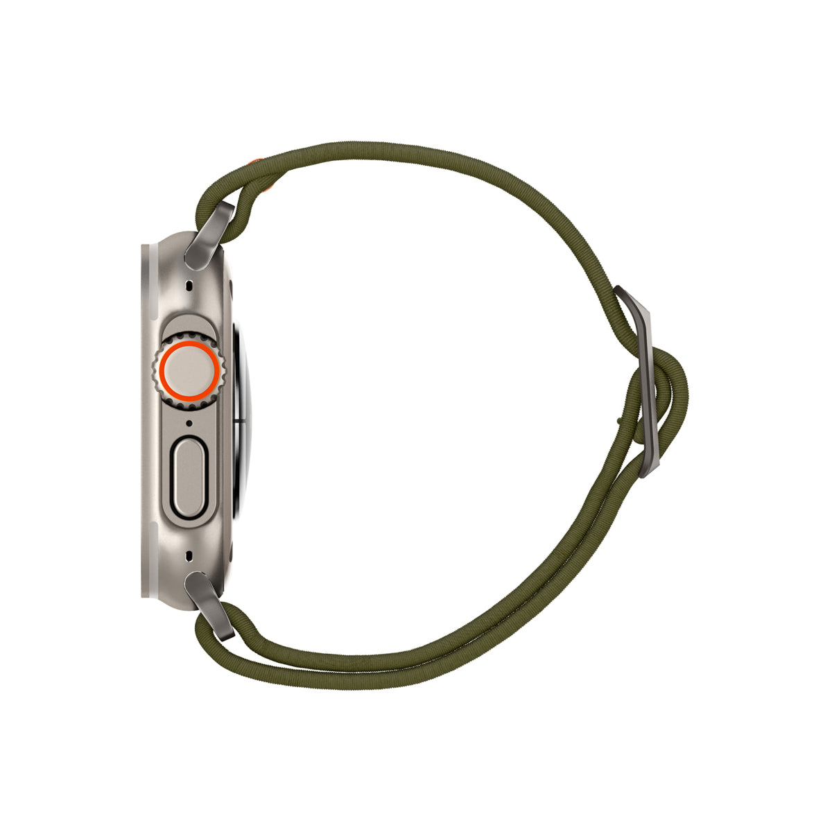 Řemínek pro Apple Watch 42/44/45/49mm Spigen Lite Fit Ultra - khaki - bonami.click