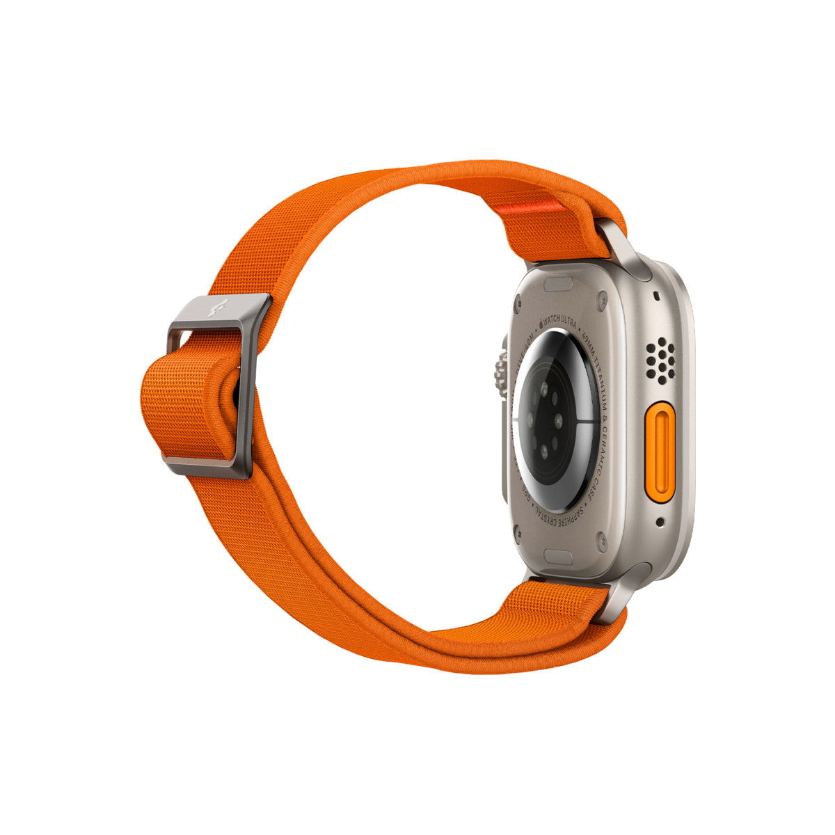 Řemínek pro Apple Watch 42/44/45/49mm Spigen Lite Fit Ultra - oranžový - bonami.click