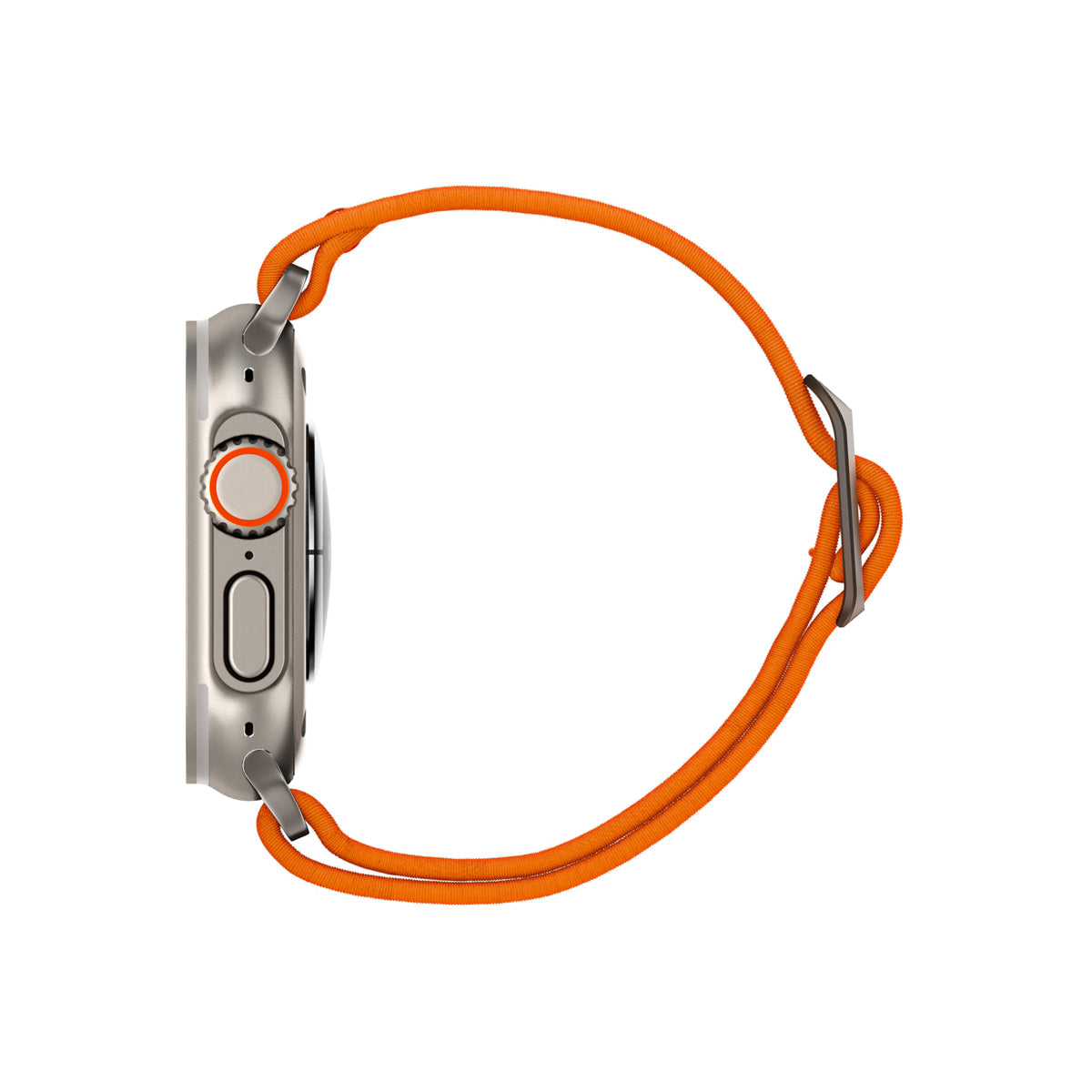 Řemínek pro Apple Watch 42/44/45/49mm Spigen Lite Fit Ultra - oranžový - bonami.click