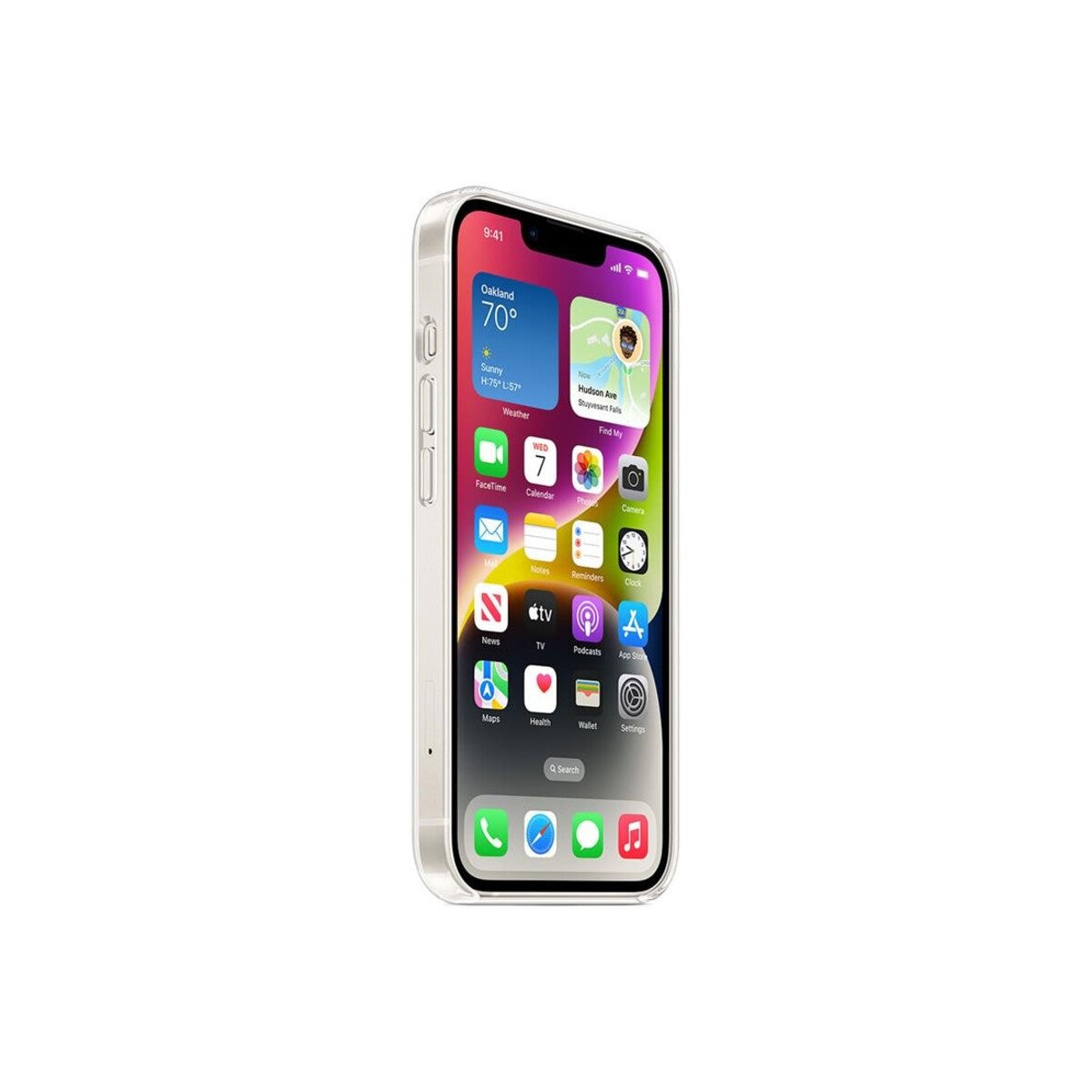 Kryt pro iPhone 14 Plus s MagSafe - průhledný - bonami.click
