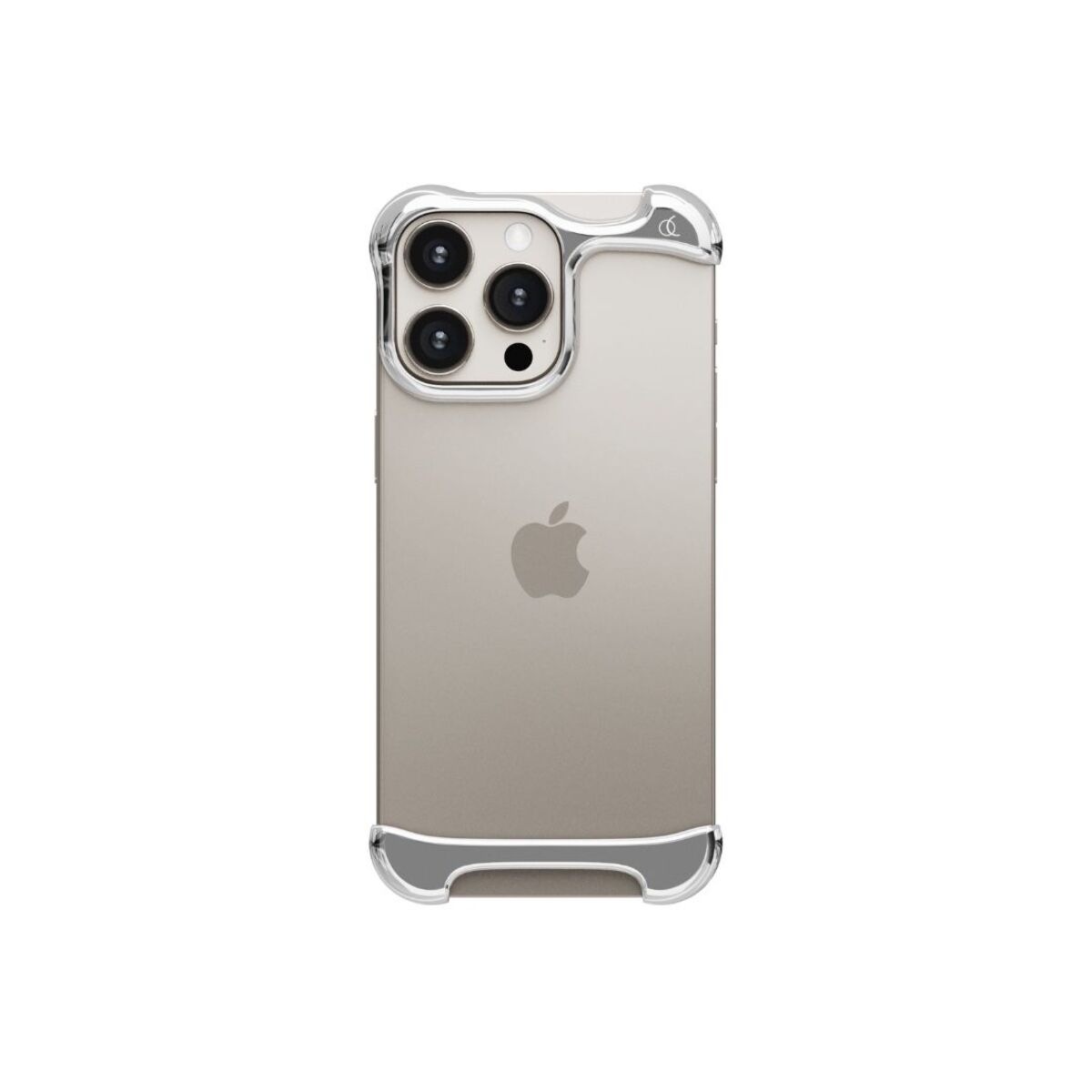 Ochranný rám pro iPhone 16 Arc Pulse - stříbrný