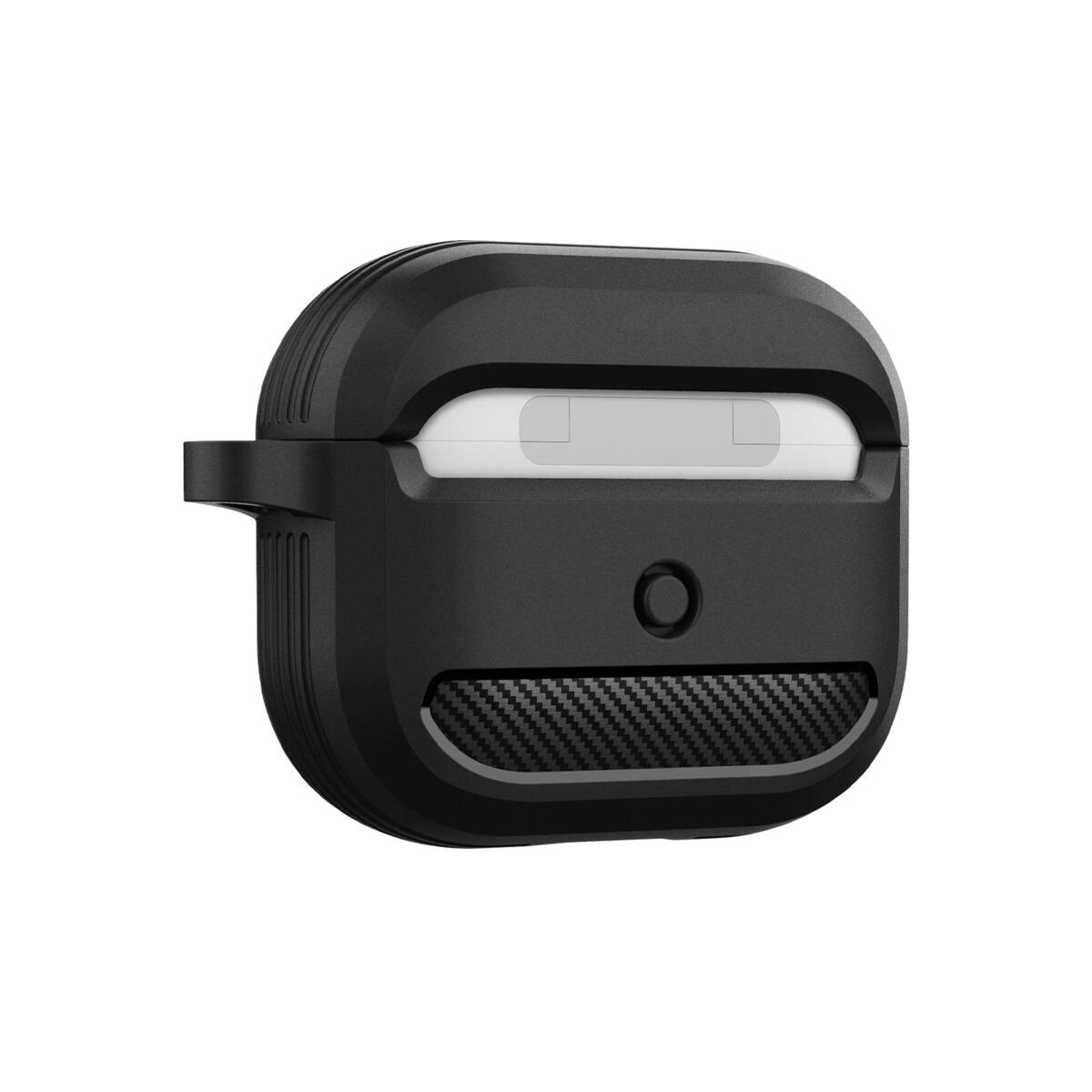 Obal pro AirPods 3 Spigen Rugged Armor - černý - bonami.click