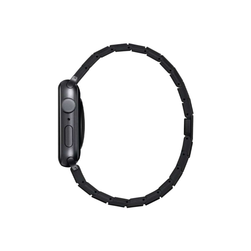 Řemínek pro Apple Watch 42/44/45/49mm Pitaka Carbon Fiber - tmavý - bonami.click