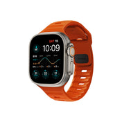 Řemínek pro Apple Watch 42/44/45/49 mm Nomad Sport Strap - oranžový - bonami.click