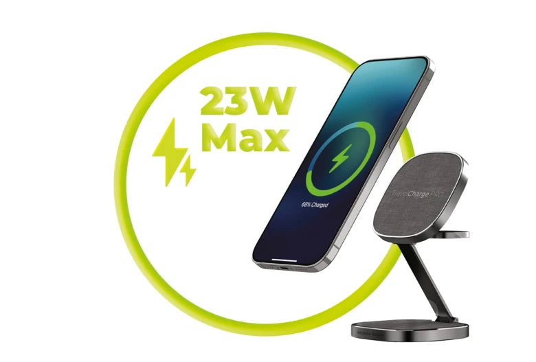 Cestovní bezdrátová nabíječka Mobile Origin TravelCharge PRO - šedá