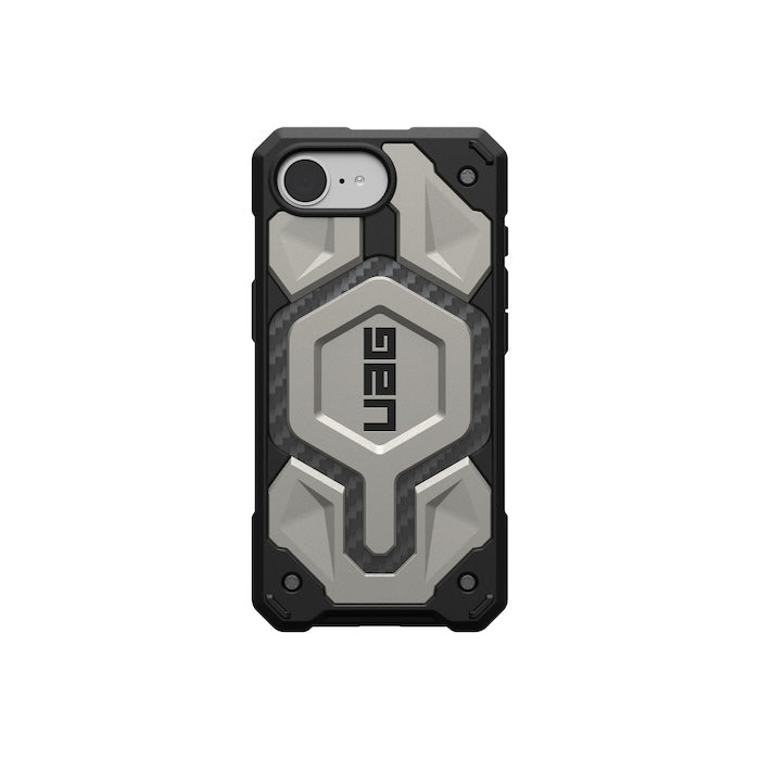 MagSafe kryt pro iPhone 16e UAG Monarch Pro - stříbrný - bonami.click