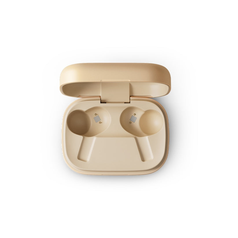 Bezdrátová sluchátka Bang & Olufsen Beoplay EX - zlatá - bonami.click