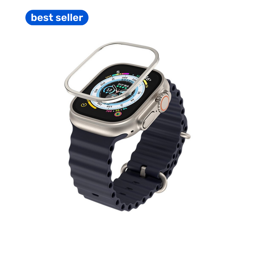 Safírové sklo s titanovým rámem pro Apple Watch Ultra Blueo - bonami.click