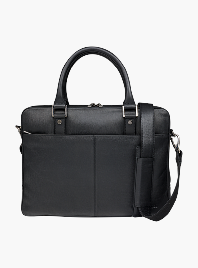 Kožená brašna dBramante Rosenborg pro MacBook 14" - černá - bonami.click