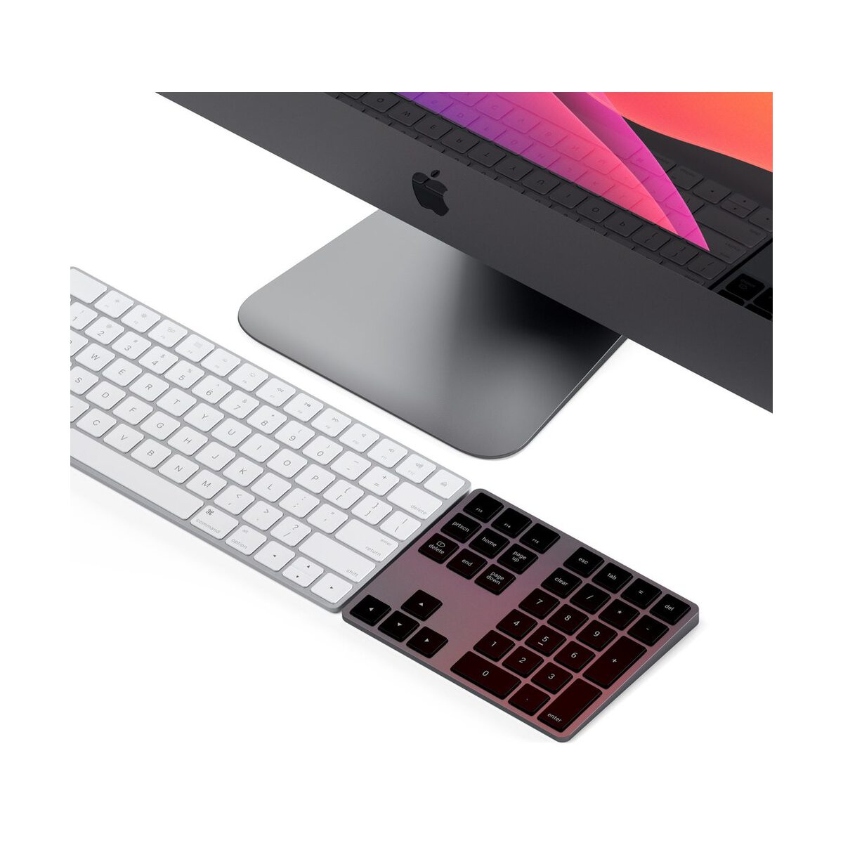 Bezdrátová číselná klávesnice Satechi Extended Keypad - vesmírně šedá - bonami.click