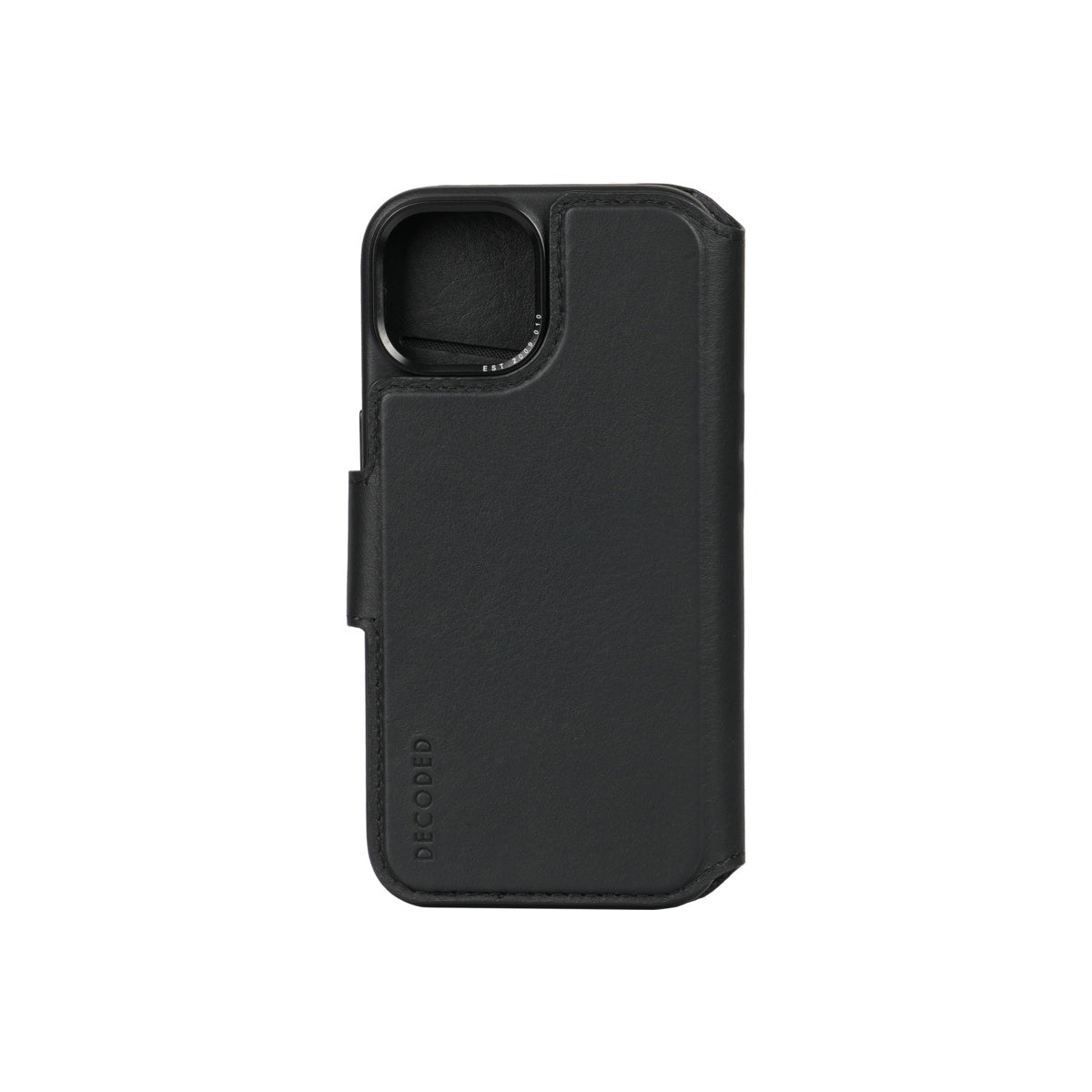 Kožená odnímatelná peněženka Decoded pro iPhone 15 Pro Max - černá - bonami.click