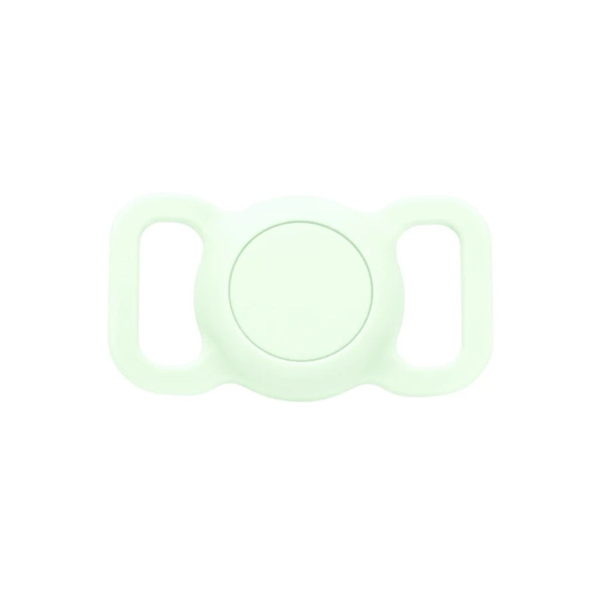 Obojek pro mazlíčky s držákem na AirTag Mobile Origin - svítící zelená - bonami.click