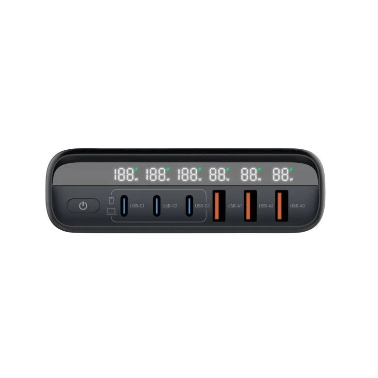 140W nabíječka Mobile Origin GaN Travel Charger – černá