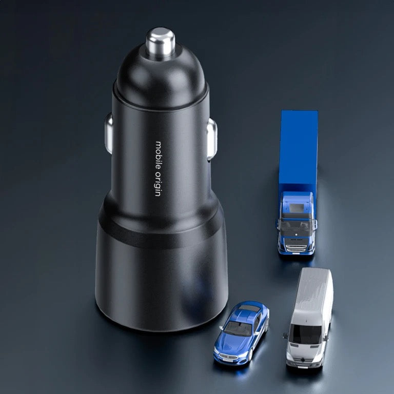 Nabíječka do auta Mobile Origin Car Charger 60W USB-C a USB-A - bonami.click