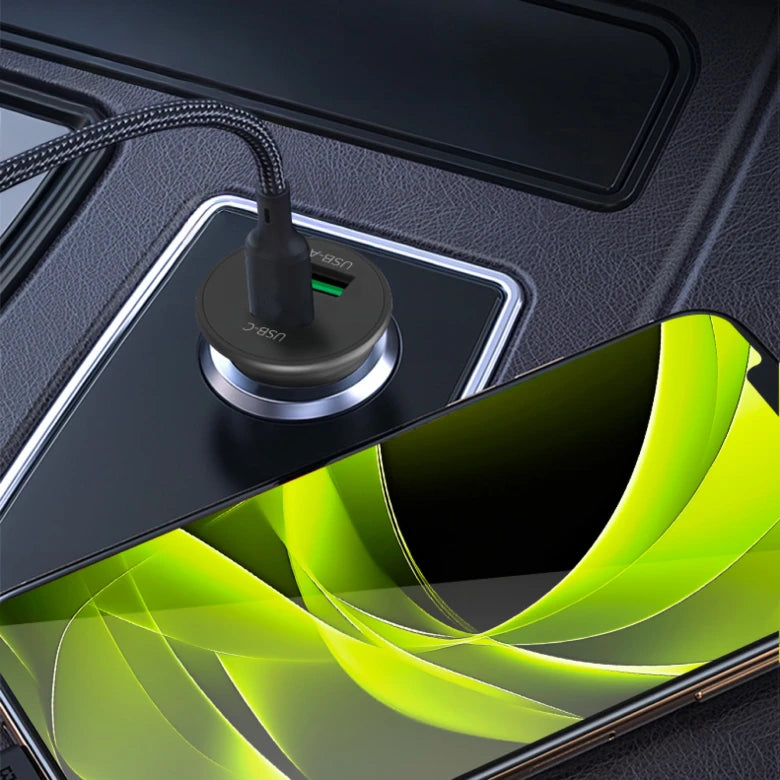 30W autonabíječka Mobile Origin CA19 - USB-C + USB-A