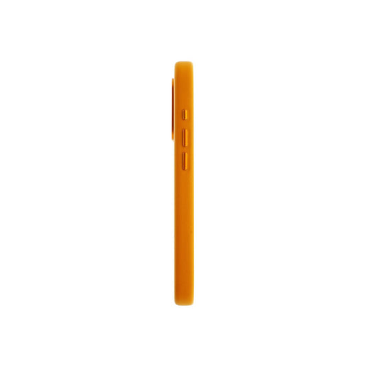 Kožený MagSafe kryt pro iPhone 16 Dviced – oranžový - bonami.click