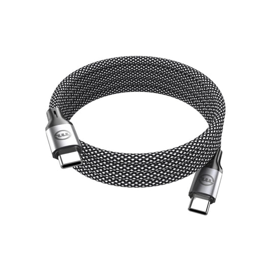 Magnetický kabel USB-C na USB-C Mobile Origin 1m - černý - bonami.click
