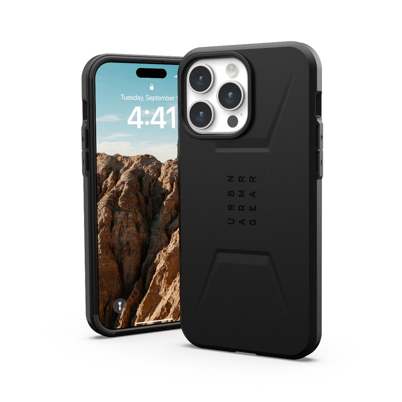 Kryt pro iPhone 15 Pro Max UAG Civilian MagSafe - černý - bonami.click