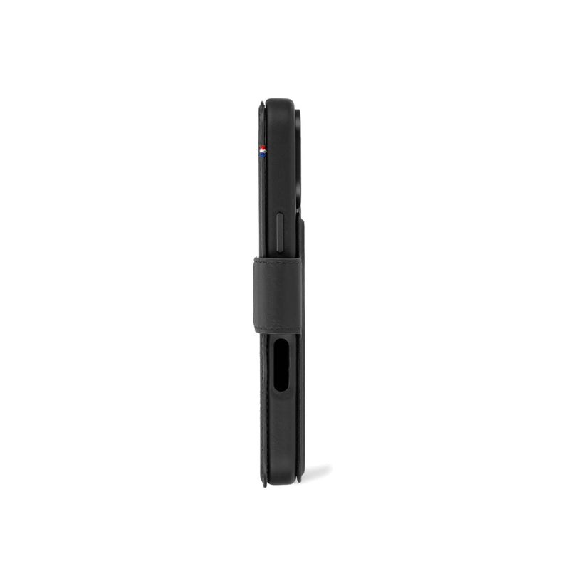 Kožená odnímatelná peněženka Decoded pro iPhone 16 Plus - černá - bonami.click